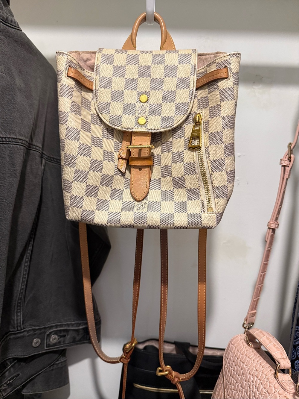 Louis Vuitton Damier Azur Backpack